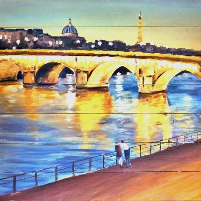 Rêverie sous le pont neuf 