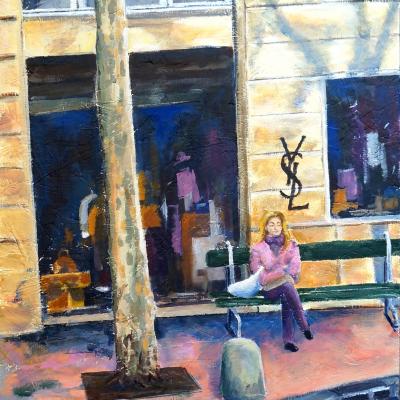 Rêverie sur un banc