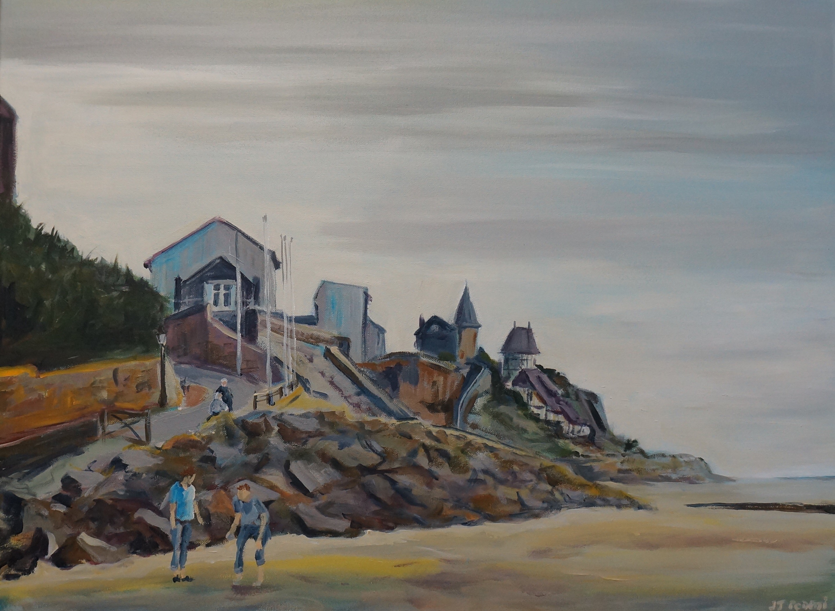Villerville sur la plage